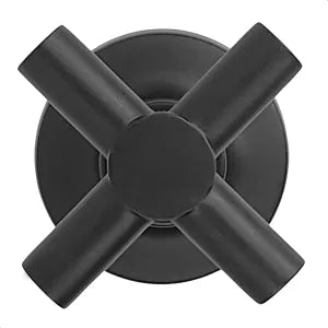 Acabamento Registro 3/4 C-64 Cruzeta Metal Preto
