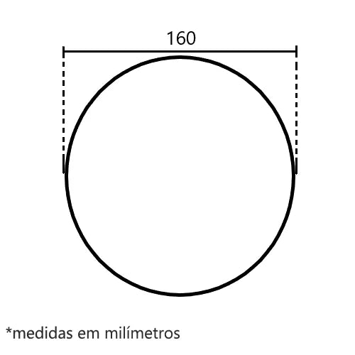 Ralo Grelha Redonda 15 Cm Inox Com Caixilho