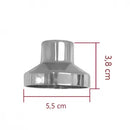 Acabamento Registro 3/4 Canopla Abs C-72 Manopla Metal Cromado