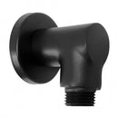 Cotovelo Joelho 90º Para Ducha Higiênica 1/2" Metal Preto