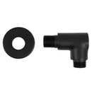 Cotovelo Joelho 90º Para Ducha Higiênica 1/2" Metal Preto