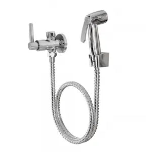 Ducha Higiênica 1/4 Volta C-34 Com Derivador Metal Cromado