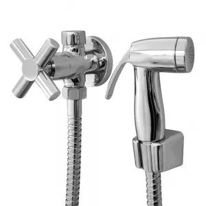 Ducha Higiênica 1/4 Volta C-64 Com Derivador Metal Robusto