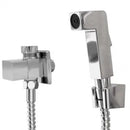 Ducha Higiênica 1/4 Volta Quadrada Com Derivador Metal Cromado
