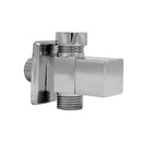 Ducha Higiênica 1/4 Volta Quadrada Com Derivador Metal Cromado