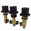 Misturador Para Bidê 1/4 Volta C-38 Preto Completo