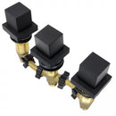 Misturador Para Bidê 1/4 Volta C-38 Preto Completo
