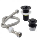 Misturador Para Bidê 1/4 Volta C-38 Preto Completo