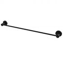 Porta Toalha de Banho Barra 60 Cm Paris Metal Preto