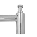 Sifão Copo Para Banheiro Luxo Metal Cromado 1 X 1.1/2