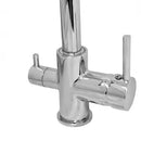 Torneira Cozinha Misturador Monocomando Com Saída Para Filtro Metal Cromado