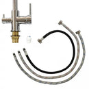 Torneira Cozinha Misturador Monocomando Com Saída Para Filtro Metal Cromado