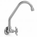 Torneira Cozinha Parede Bica Móvel 1/4 Volta C-31A Metal Cromado TB10