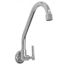 Torneira Cozinha Parede Bica Móvel 1/4 Volta C-72 Metal Cromado TB10
