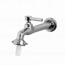 Torneira Cozinha ou Tanque Parede 18cm 1/4 Volta C-72 Metal Cromado Com Bico