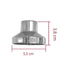 Acabamento Registro 3/4" Canopla Abs C-31 A Manopla Metal Cromado