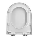 Assento Sanitário Modelo Carrara Branco Fechamento Suave Soft Close