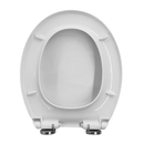 Assento Sanitário Oval Branco Fechamento Suave Soft Close