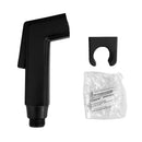 Chuveiro Quadrado de Inox 304 Preto 20 x 20 Com Gatilho Chuveirinho