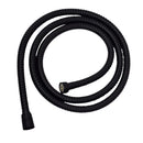 Chuveiro Quadrado de Inox 304 Preto 20 x 20 Com Gatilho Chuveirinho