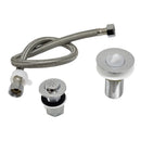 Misturador Para Bidê Quadrado 1/4 Volta C-38 Cromado Completo