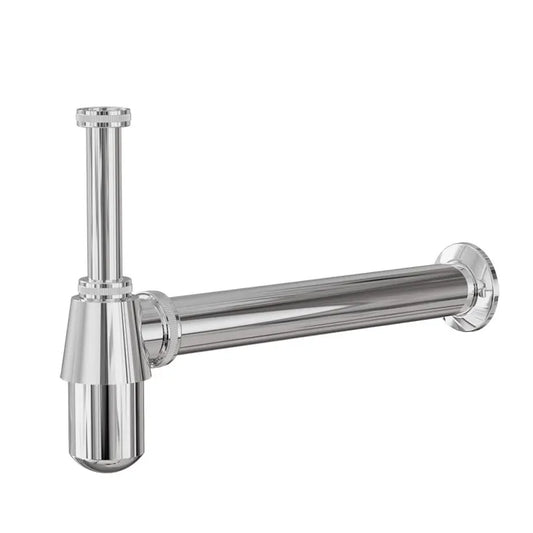 Sifão Copo Para Banheiro Metal Cromado 1 X 1.1/2