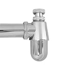 Sifão Copo Para Banheiro Metal Cromado 1 X 1.1/2