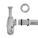 Sifão Copo Para Banheiro Metal Cromado 1 X 1.1/2