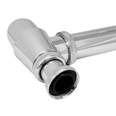Sifão Copo Para Banheiro ou Tanque Metal Cromado 1.1/4 X 1.1/2 - Jardim