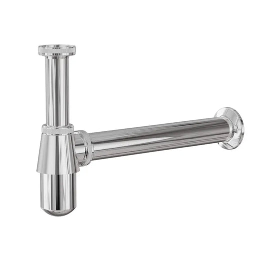 Sifão Copo Para Cozinha Metal Cromado 1.1/2 X 1.1/2