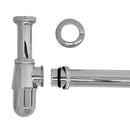 Sifão Copo Para Cozinha Metal Cromado 1.1/2 X 1.1/2