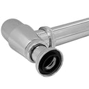 Sifão Copo Para Cozinha Metal Cromado 1.1/2 X 1.1/2