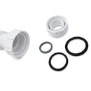 Sifão Duplo Sanfonado Universal Pvc Branco