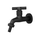 Torneira Jardim e Tanque 1/4 Volta C-64 Metal Preto Com Bico