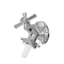 Torneira Jardim ou Máquina Extra Curta 1/4 Volta C-31A Metal Cromado - Jardim