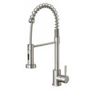 Torneira Cozinha Misturador Monocomando Gourmet Aço Inox 304 Escovado Class
