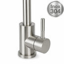 Torneira Cozinha Misturador Monocomando Gourmet Aço Inox 304 Escovado Class
