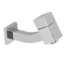 Torneira Banheiro ou Tanque Parede Quadrada Cromada 15cm - Jardim