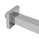 Torneira Banheiro ou Tanque Parede Quadrada Cromada 15cm - Jardim