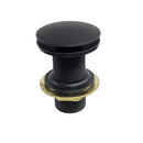 Válvula Click 7/8 P/ Banheiro ou Tanque Metal Preto S/L