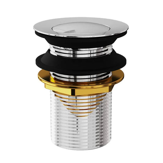 Válvula Click Banheiro ou Tanque 1.1/4 Metal Cromado S/L