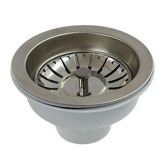 Válvula Pia Cozinha Americana 4.1/2 Inox Polido