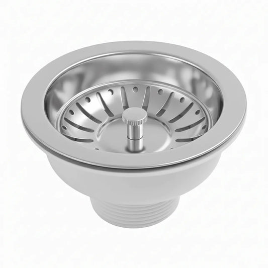 Válvula Pia Cozinha Americana 4.1/2 Inox Cromado